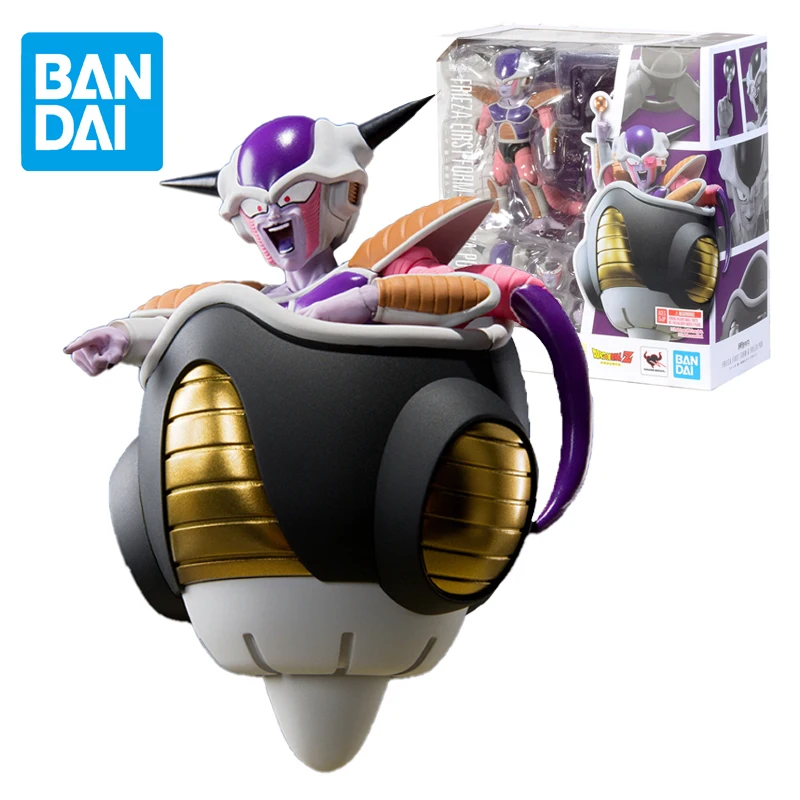 

BANDAI Original Dragon Ball SHF Frieza Namek First Form Flight Vehicle Anime Action Figure Collection Model Figurine Toys Gifts