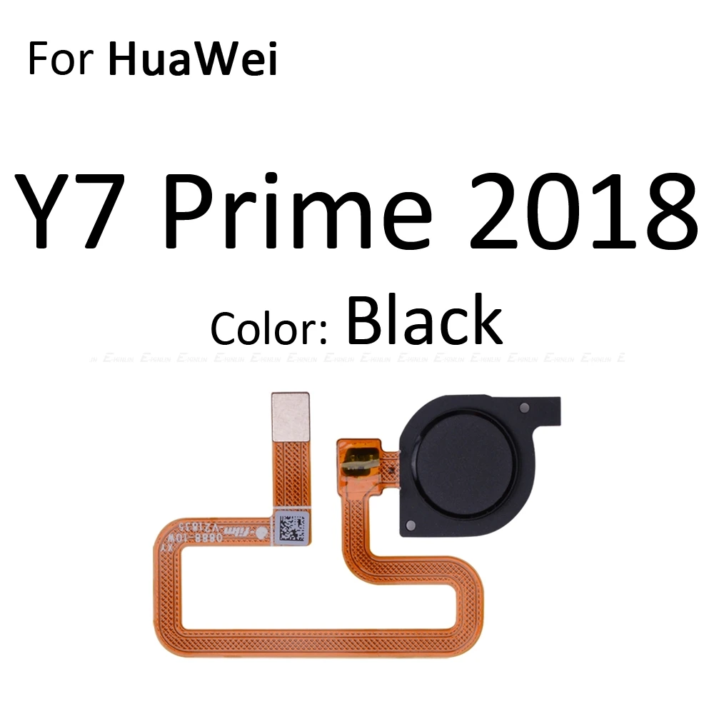 Сенсорный ID сканер отпечатков пальцев разъем гибкий кабель для HuaWei Y9 Y7 Y6 Prime Pro 2019