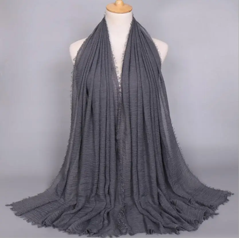 Немнущаяся Женская одежда мусульманский хиджаб Бонни мгновенная шаль из Дубая