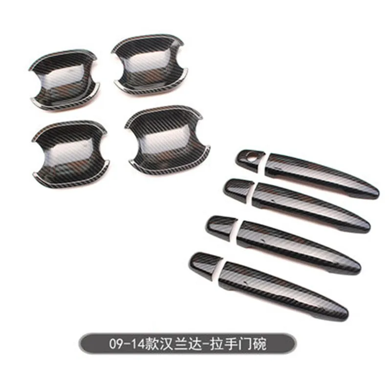 Хромированный АБС пластик защитное покрытие для дверной ручки автомобиля