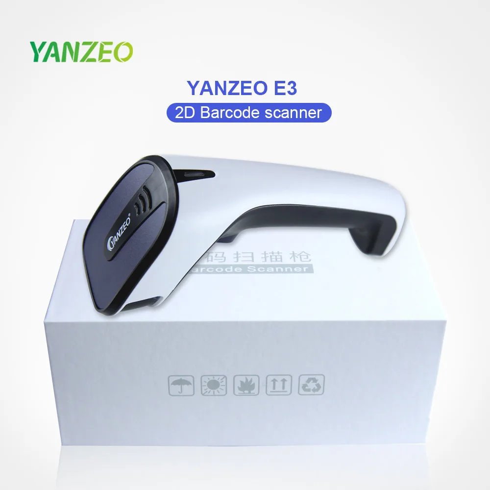 Сканер штрих-кода Yanzeo E3 2D USB проводной Ручной QR PDF417 Data Matrix Barc-код для аптеки