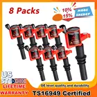 8 шт. Катушка зажигания для автомобиля DG511 катушки зажигания для Форд экспедиция F-150 Mustang 5.4L V8 2004 2005 2006 2007 2008