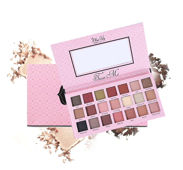 21 цвет мерцающие матовые тени для век Макияж Блеск Тени Палитра