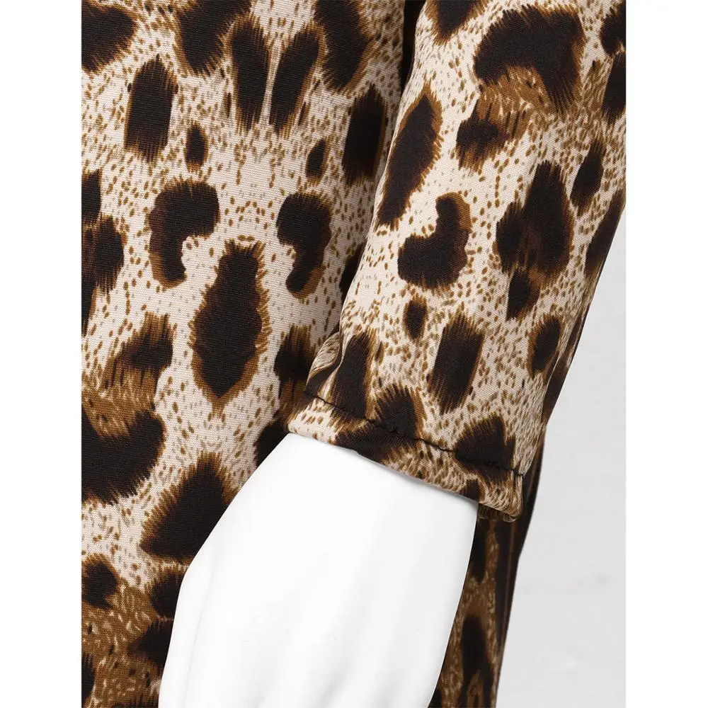 

Jumpsuits Women Sexy Leopard Bodysuit Lingerie Long Sleeves Zipper Catsuit Sexy Leotard Bodysuit Womens Rompers Sexy Clubwear