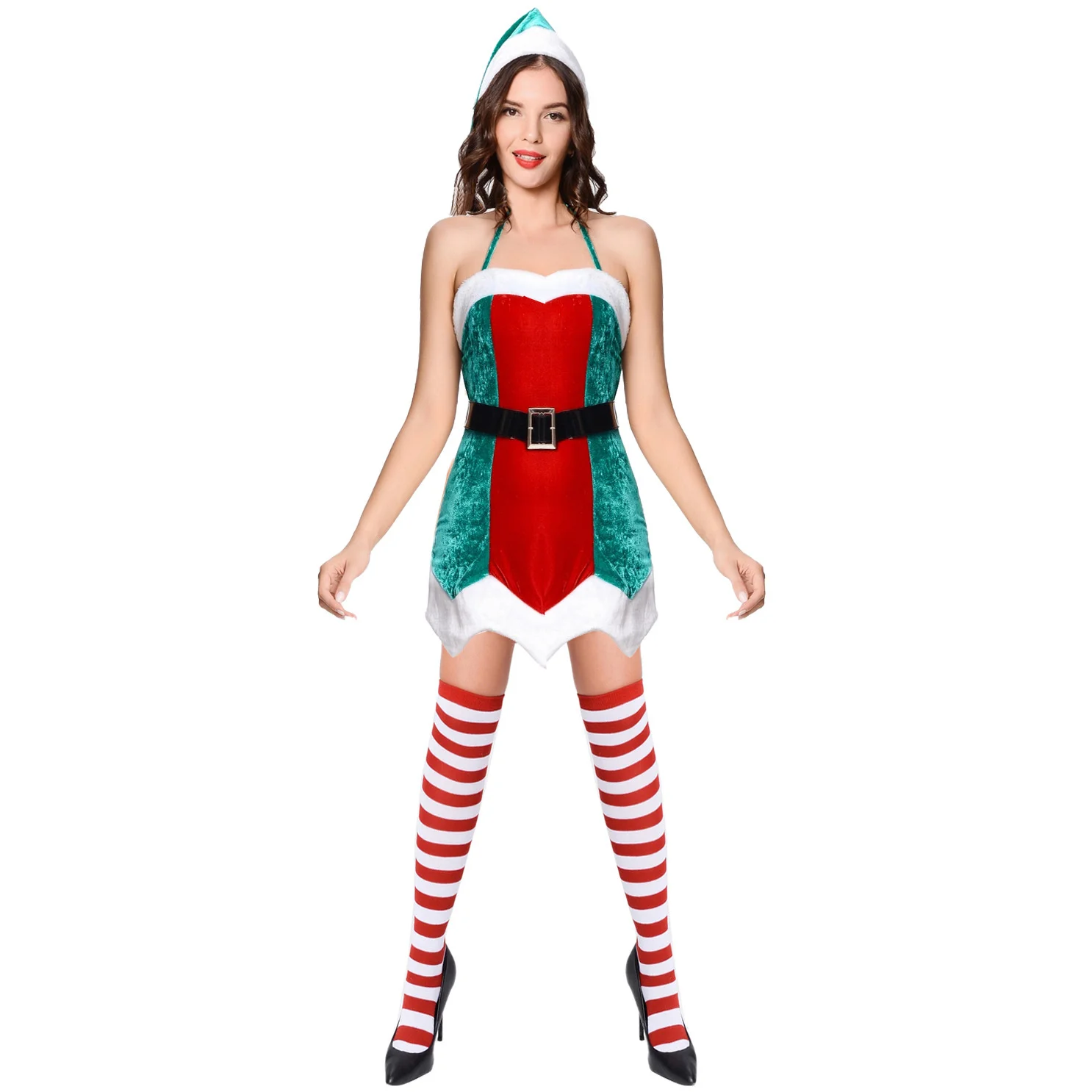 

Xibeimeng 2021 Clothing Game Uniform Adult Women's New Christmas Clothes
