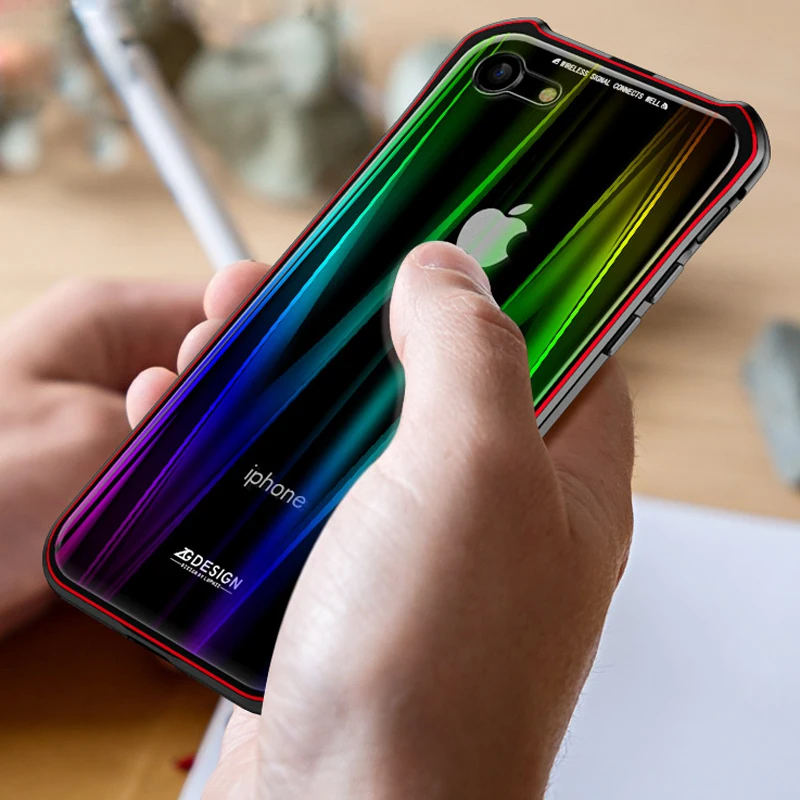 Магнитный защитный чехол s для iPhone XS Max XR X 7 8 Plus Прозрачный coque Apple 7Plus |