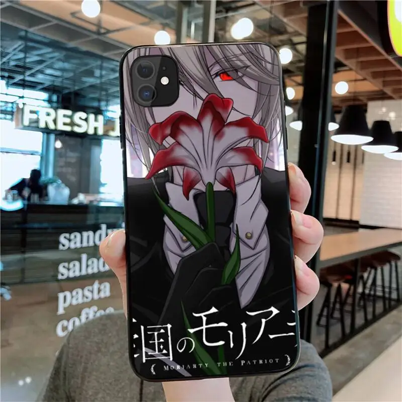 Чехол для телефона с аниме Moriarty the Patriot iphone 12 11 Pro Max Mini XS 8 7 6 6S Plus X 5S SE 2020 XR | Мобильные