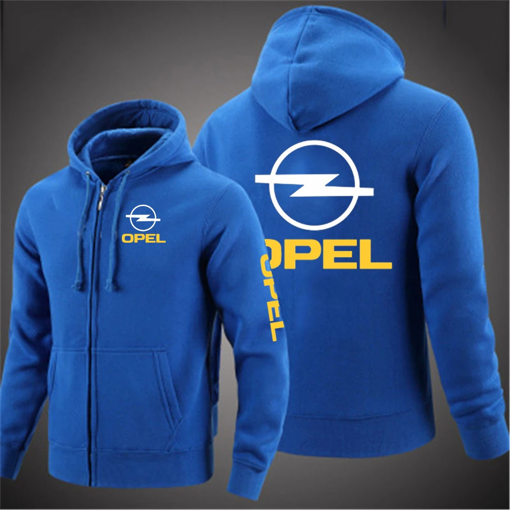 

2021 OPEL Men's Comfortable Print Jackets Slim Men's Autumn Fashion Solid Color Casual Sweatshirts Zipper Hip Hop Hoodies