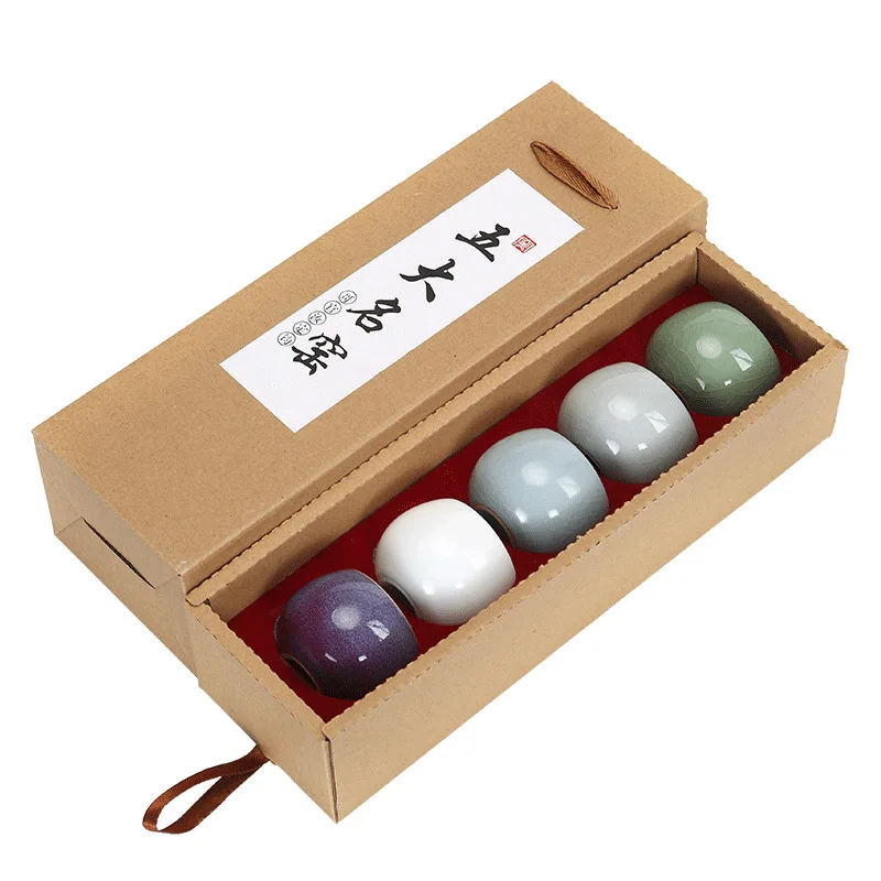 5 шт. керамическая чашка 50-100 мл чайная посуда китайский чайный сервиз Кунг-фу