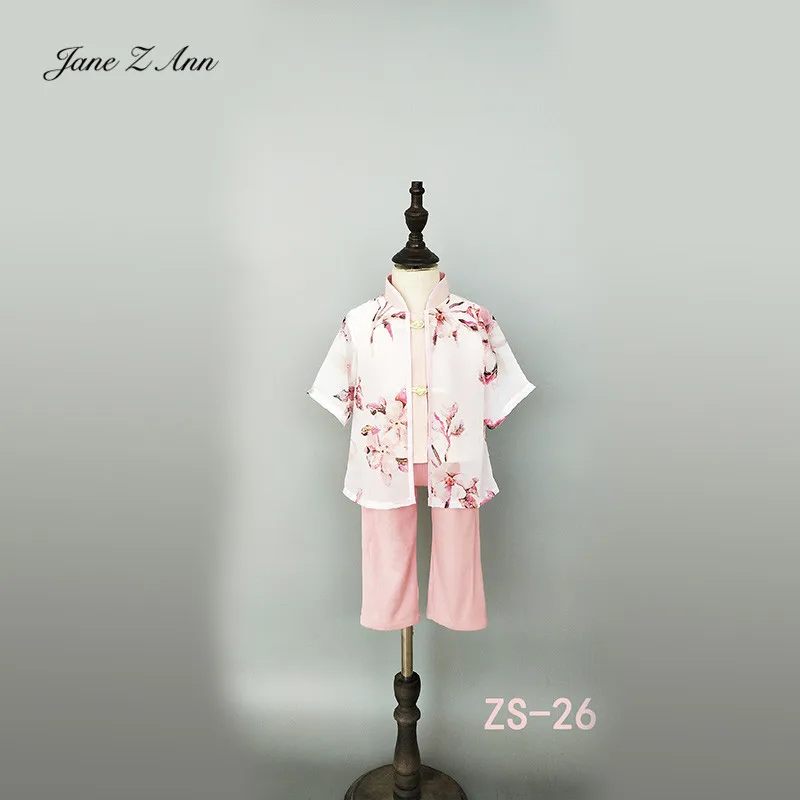 ZS-26 Jane Z Ann/детская одежда для фотосъемки 3-6 месяцев Новинка года; студийная одежда для фотосъемки наряд для фотосессии для маленьких девочек - Цвет: ZS-26