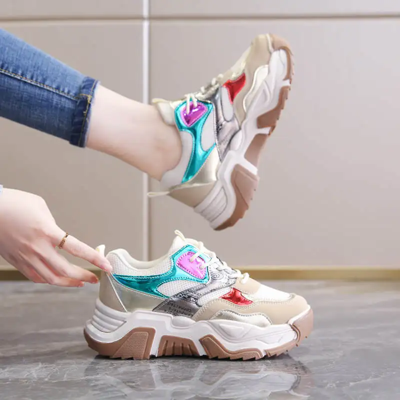 

Sneakers Women's Durable Outsole Lady Ladies Sport Shoes Sneakers Basket Running Sneakers Sho Summer Sports Shoes Tennis 429G