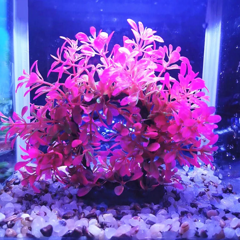 

Аквариум, искусственная трава, украшение, яркие цветные аквариумные Ландшафтные украшения