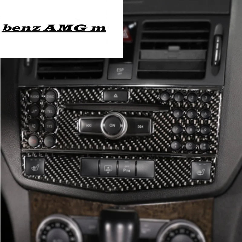 Обшивка панели кондиционера с центральной консолью 2 шт. для Mercedes Benz C class W204 C200 C260