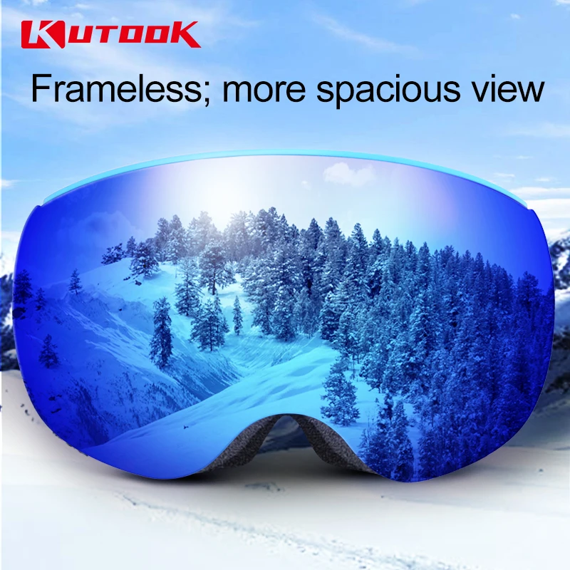 Лыжные очки kutake с защитой от запотевания для мужчин и женщин Мужская лыжная маска