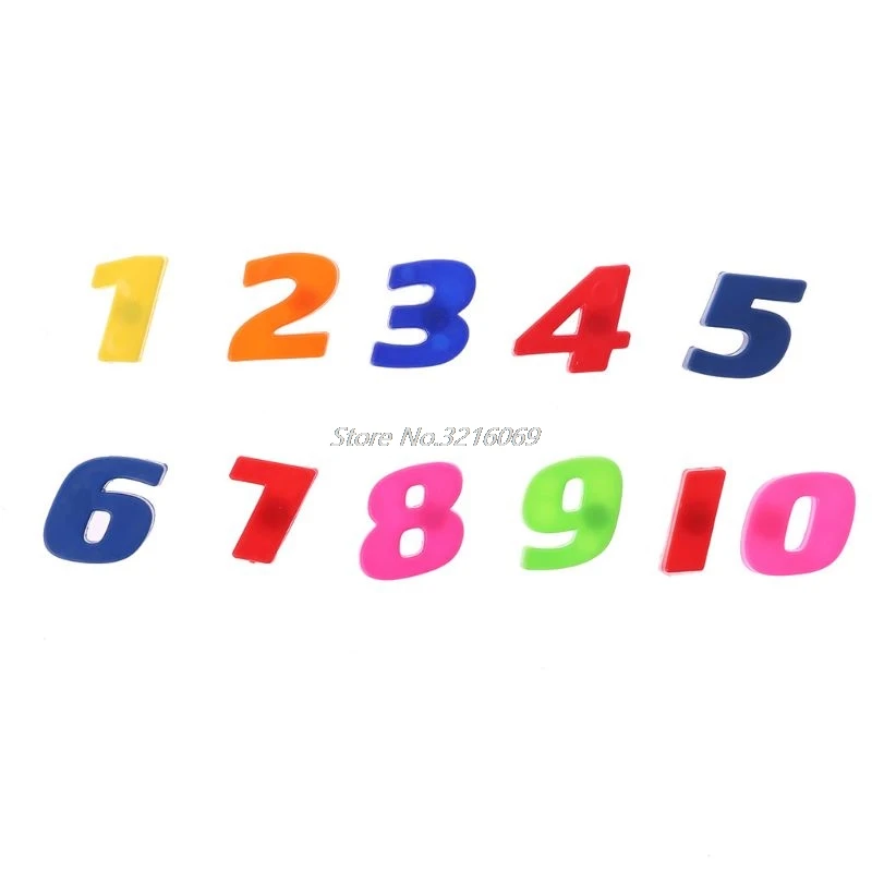 Подарочный набор магнитов обучающий алфавит из 42 разноцветных магнитных букв и