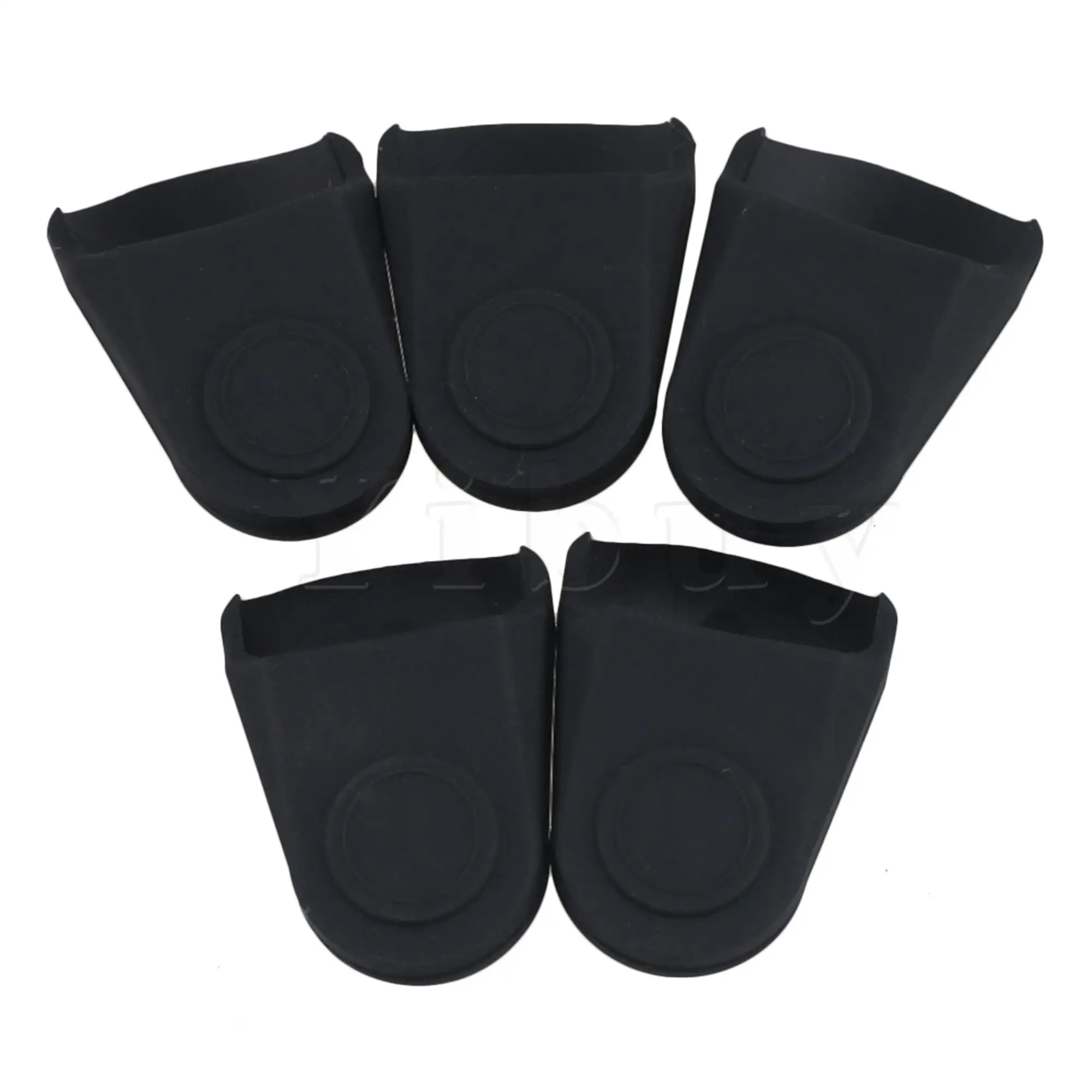 

5 x Black Rubber 48x30x15mm Clarinet Alto Tenor Saxophone Mouthpiece Cap