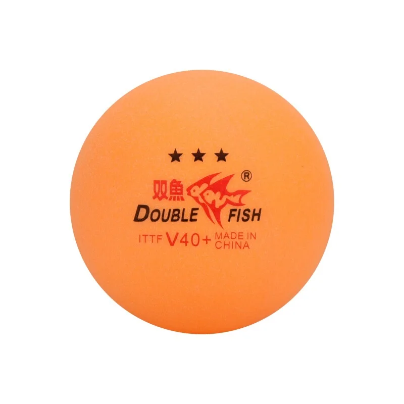Orange 30 Balls 30/60 шаров/120 Шары Двойной Рыба, шарики для настольного тенниса, V40+ 3-звезда товар отправляется без коробки ABS материал пластик поли для пинг понга tenis de Меса - Цвет: Orange 30 Balls