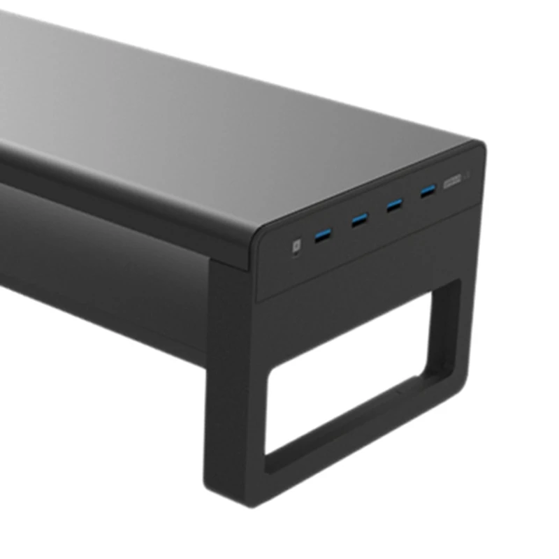 

Vaydeer Smart Base Aluminum Alloy Double Layer Computer Laptop Base Stand with 4 USB 3.0 Port Hoggard