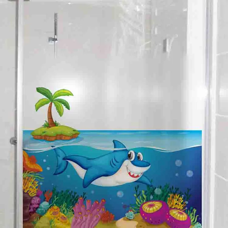 

Новый язык окна матовые стеклянные наклейки для детей наклейки на окно в ванную с пластиковыми стеклянными наклейками домашний Декор накле...