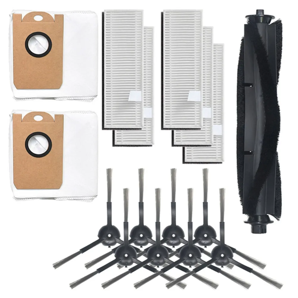 

Vacuum Cleaner Parts For Uoni V980 PLUS 5 Pcs Filters 8 Pcs Side 2 Pcs Brushes Dust Bag 1 Pcs Main Brush Set Cleaner Parts