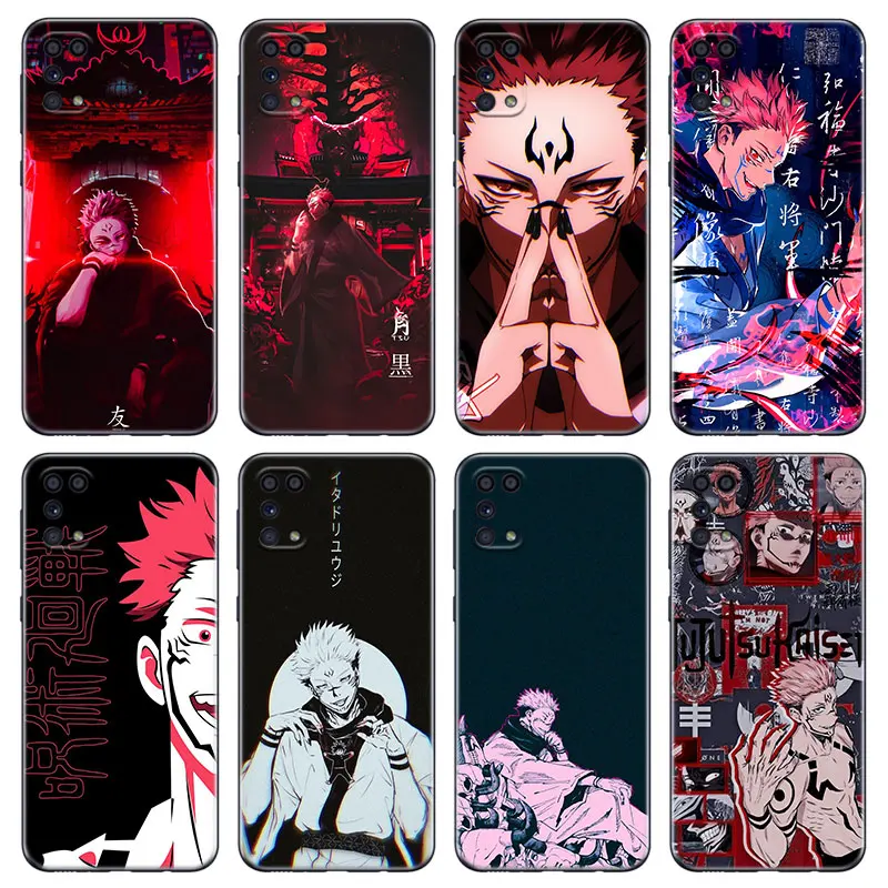 Anime Sukuna Jujutsu Kaisen Case For Samsung M12 M32 M21 M51 M52 M11 M30S M31S Note 10 Lite 20 Ultra J2 J6 J8 2018 J4 Plus |