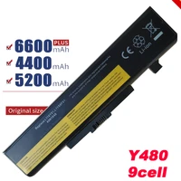 9cell 7800mah laptop battery for lenovo y480 y480p y485 y580 y580a z380 z480 z485 z580 z585