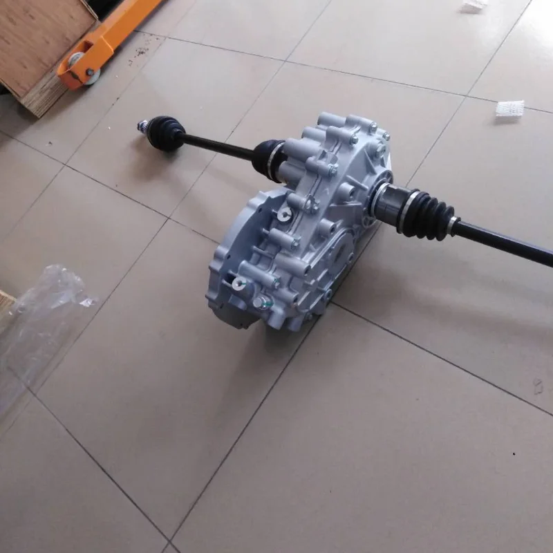 

The gearbox, the drive shaft