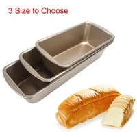 carbon steel oval shaped bread baking dishes non stick loaf pan cheese cake toast pan bread mold cake mold kitchen gadget