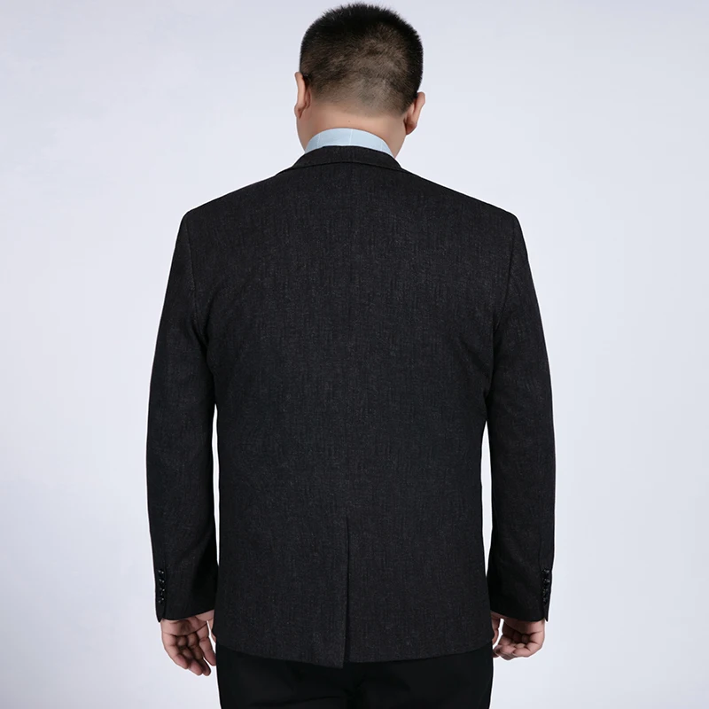 Мужской пиджак с длинным рукавом приталенный большого размера 10XL 8XL 6XL 5XL для