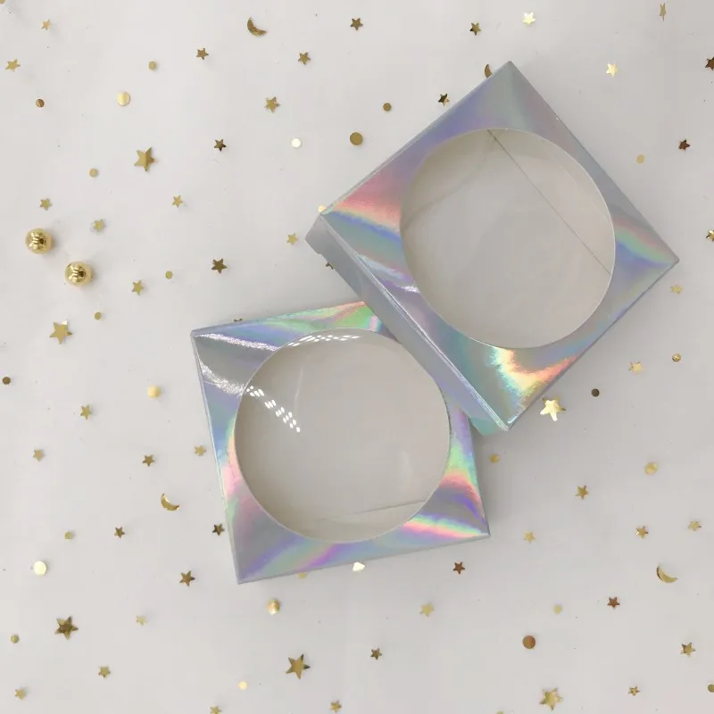 Популярная коробка для накладных ресниц пустая упаковка драматический блеск