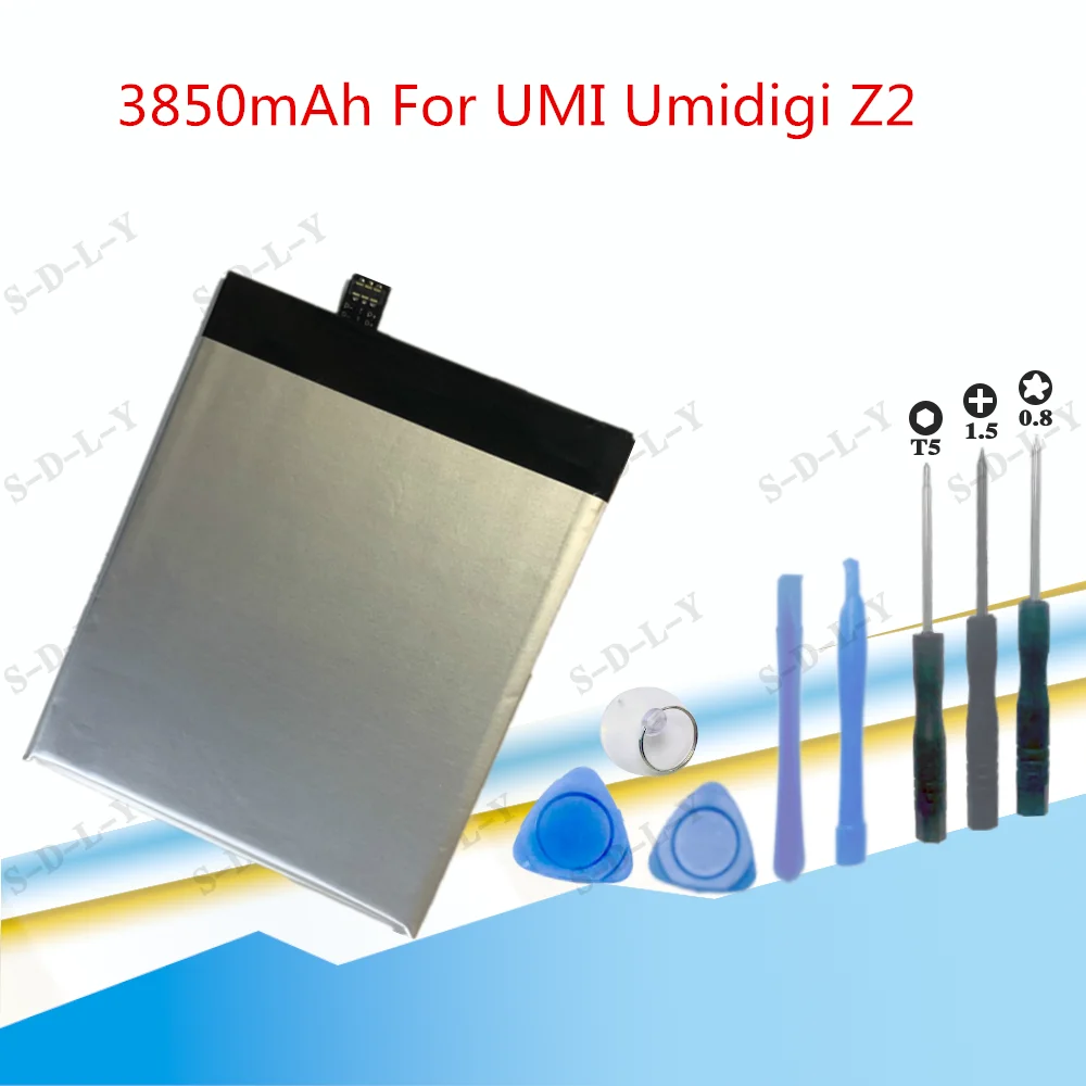3850 мАч для UMI Umidigi Z2 Экстремальная сменная батарея батареи телефона с - Фото №1