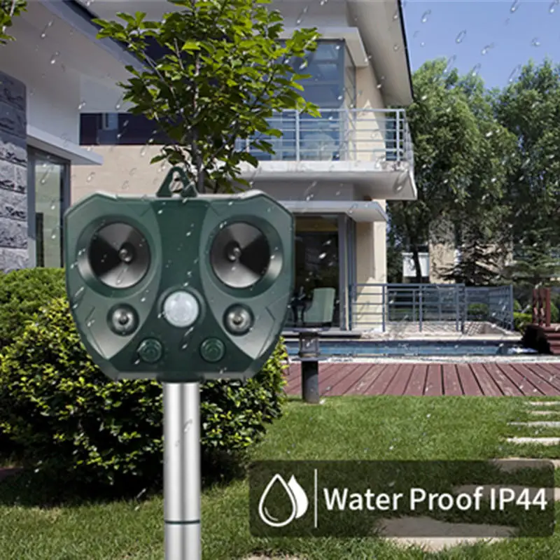 

Upgraded Version Ultrasonic Pest Insect Repeller Mice Bug Dog Cat Bird Rat Mouse Animal Repeller Garden Supplies