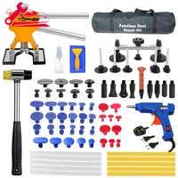 paintless repair tool kits with glue puller tabs removal kits auto dent puller automotive dent remover body denting kit