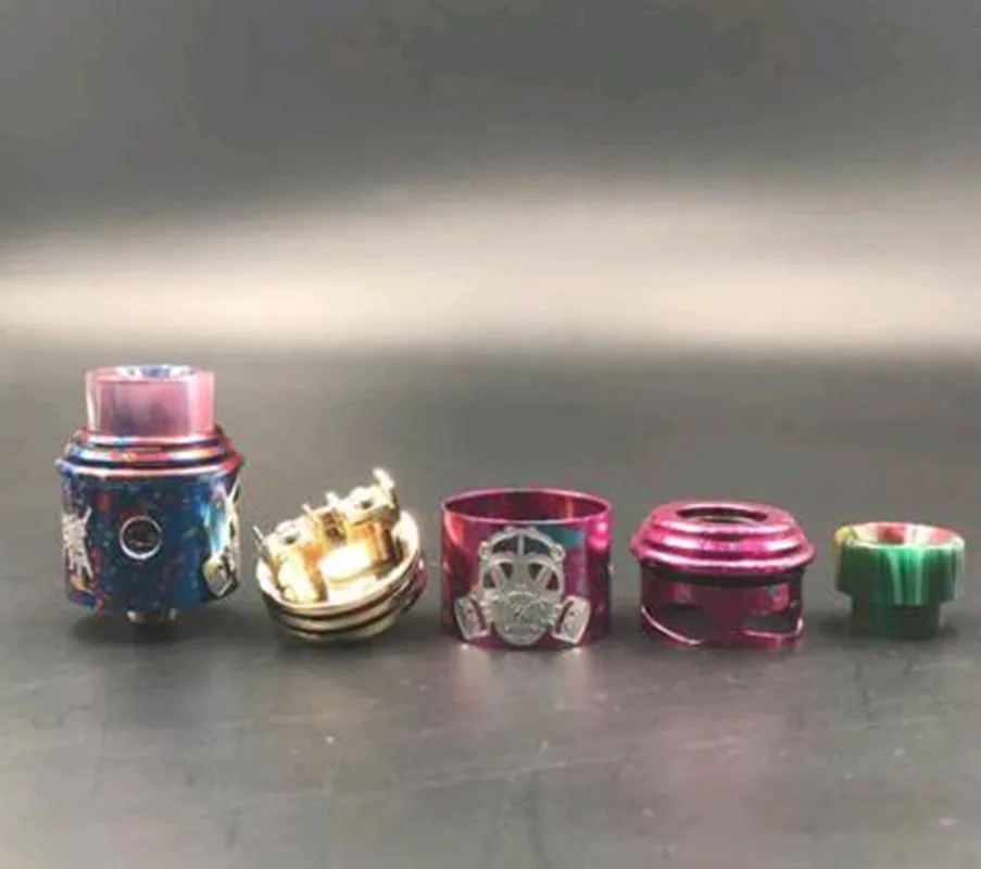 Apocalypse GEN 2 RDA атомайзеры с широким отверстием капельного наконечника 24 мм PEEK