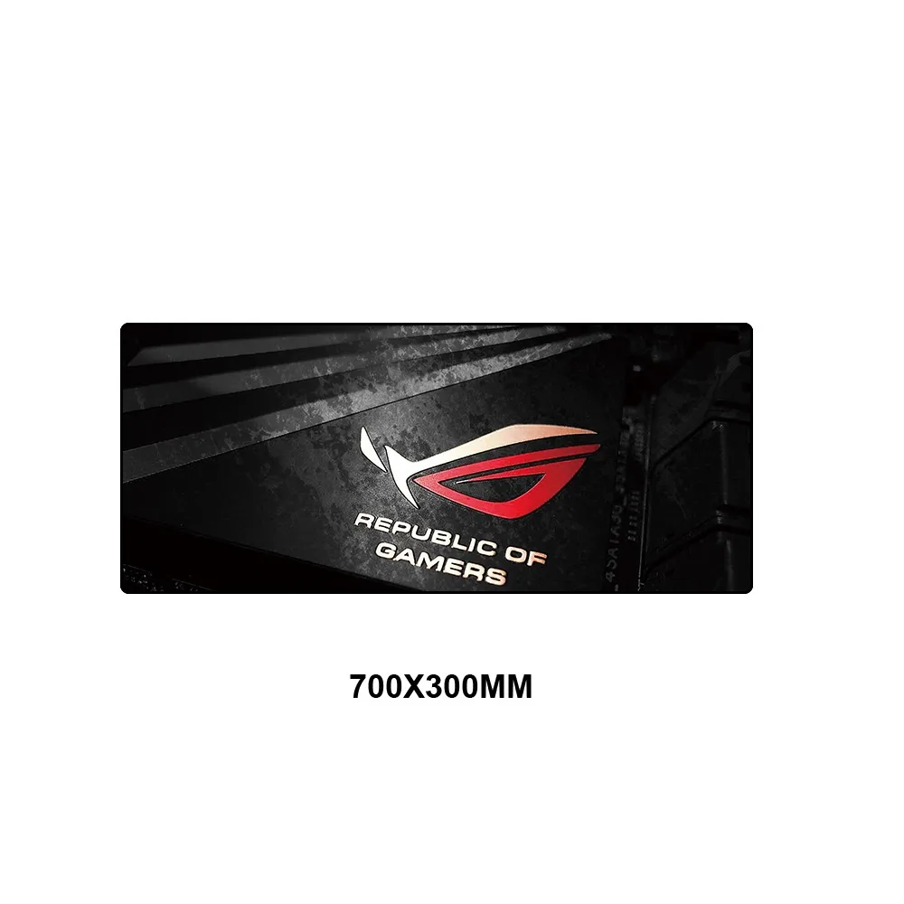 ASUS-012 ASUS игровой коврик для мыши большой коврик для мыши геймер большой коврик для мыши компьютерный коврик для мыши XL поверхность Mause коврик клавиатура Настольный коврик для CS GO коврик - Цвет: ASUS-012