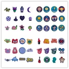 12 шт.лот ПВХ Созвездие музыка животные аксессуары для обуви детские садовые украшения для обуви подходят DIY браслет Croc Jibz Charm