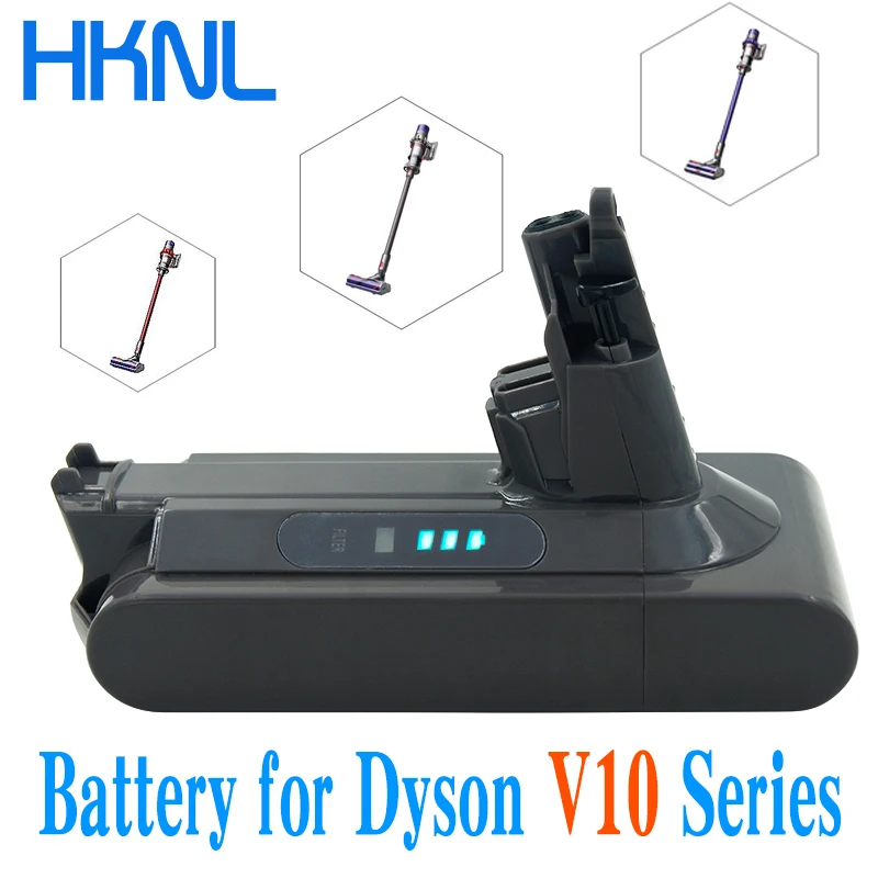 V10 сменная батарея 25 2 V 6.8Ah литиевая аккумуляторная для пылесоса Dyson Fluffy