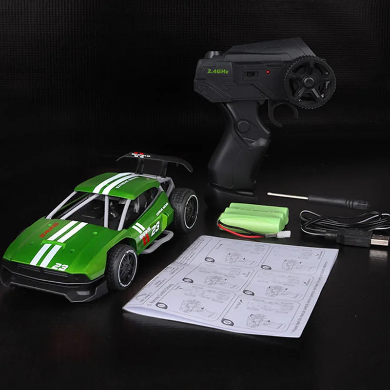 

RC Metal Car 1/24 4WD RC Drift Racing Car 2.4G Off Road Radio Remote Control Vehicle Electronic Remo Hobby Toys