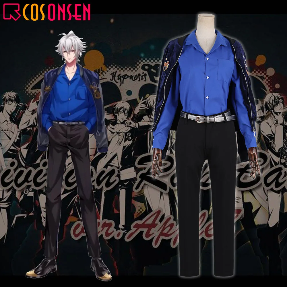 Отдел рэп битва Aohitsugi Samatoki ExtraWardrobe01 Косплэй костюм гипноз микрофон с ума триггер