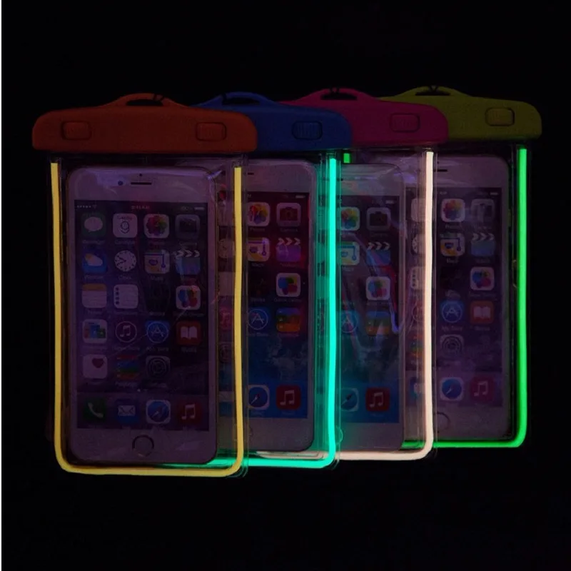 Универсальный Водонепроницаемый Чехол для телефона 6 дюймов из ПВХ прозрачный