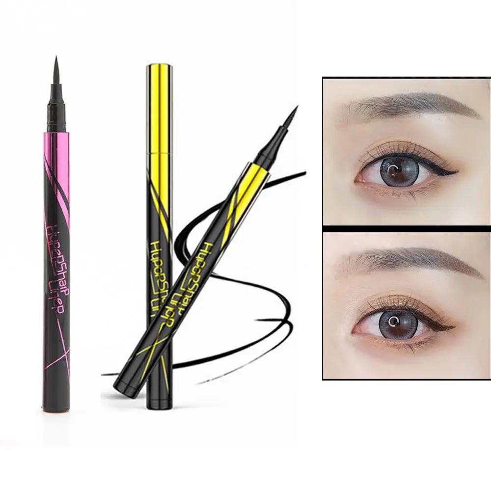 

1 PC Waterproof Black Eyeliner Liquid Eyes Up Beauty Cosmetics Shadows fast dry Eyeshadow Eye Liner Pen Make Up Accessories