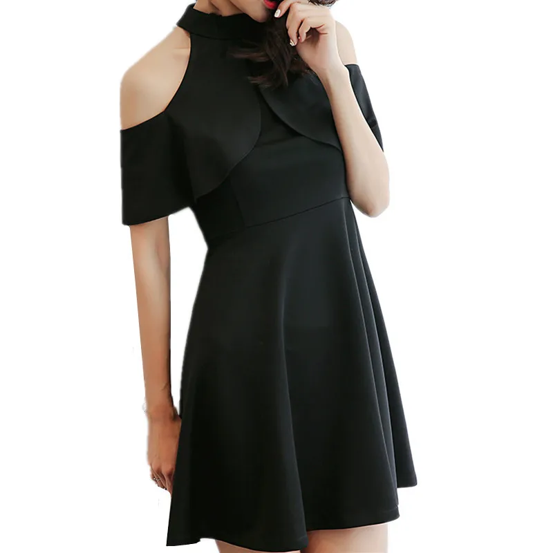 Женское Повседневное платье B2324 тонкое однотонное в Корейском стиле на весну и