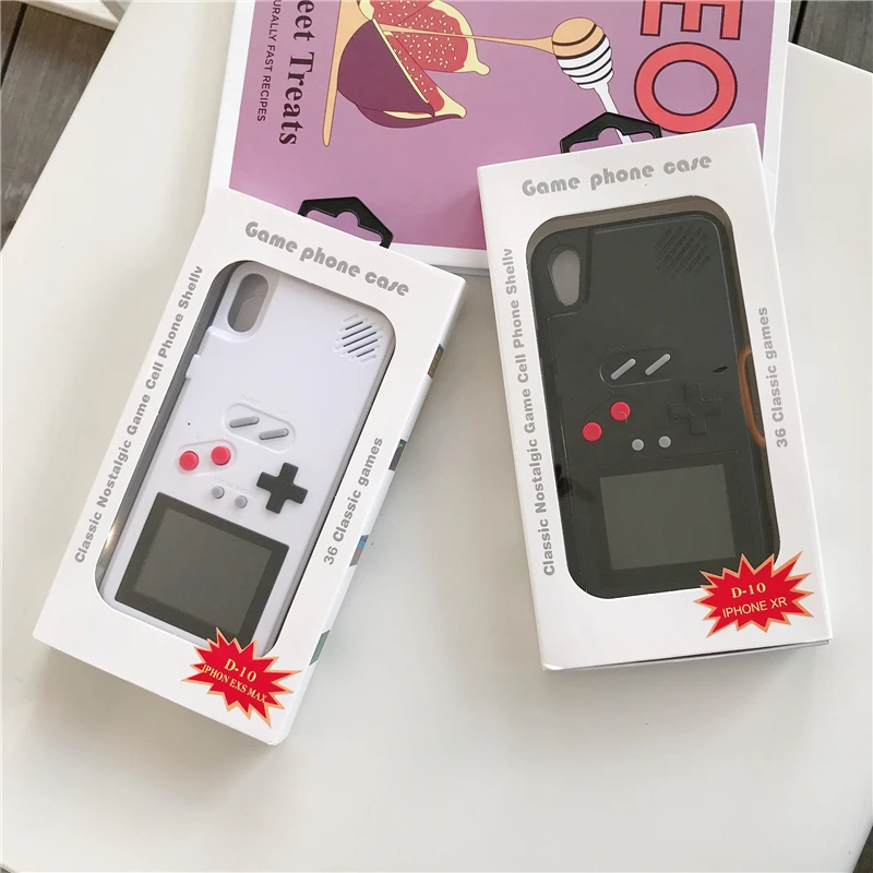 Sdreefge полноцветный экран игровой чехол для телефона iPhone XS Xr X TPU рамка Max игровая 6 7 8
