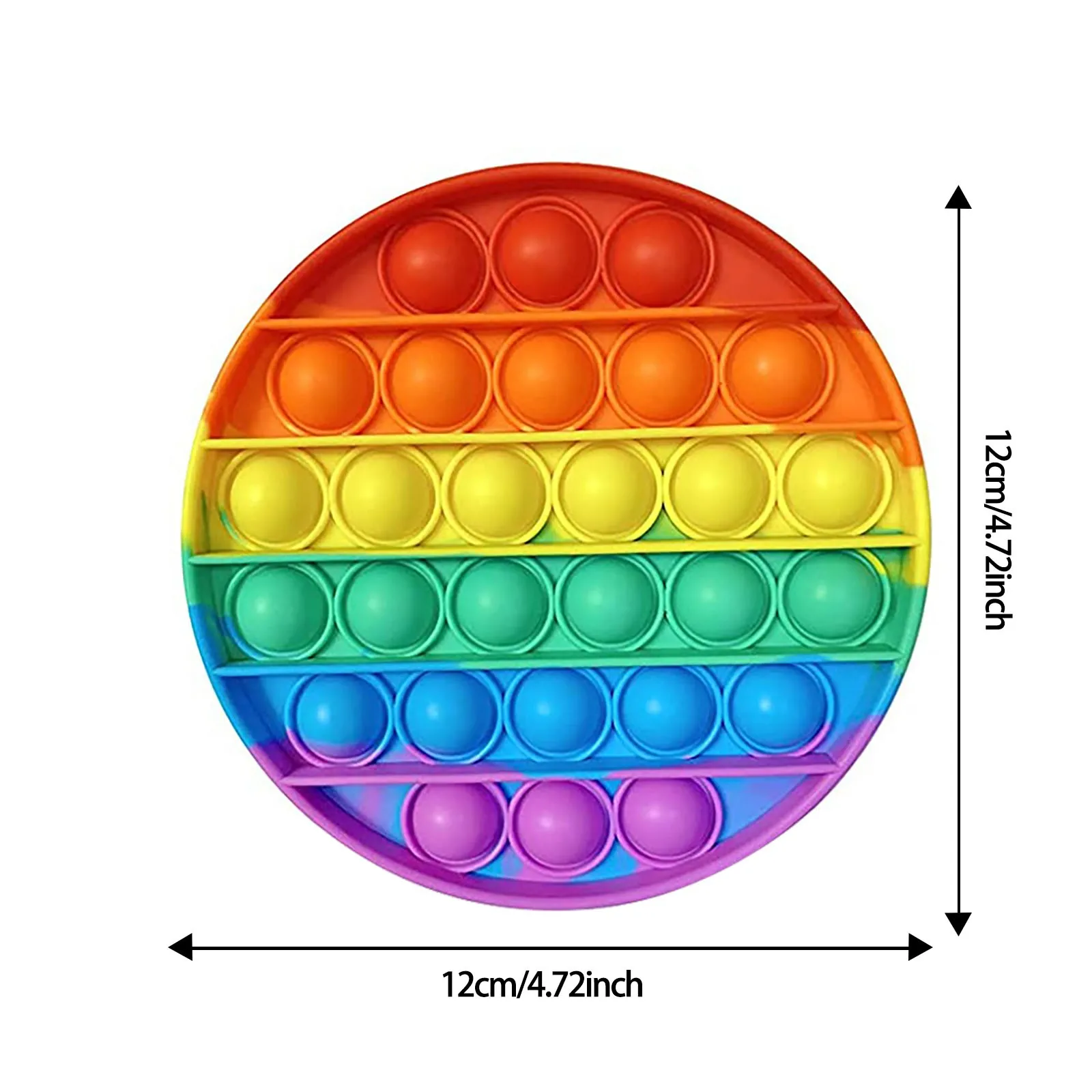 

Fidget Toy Autism Stress Reliever Toys Adult Child Desktop Educational Toy for Children Push Sensory Kawaii Squishy