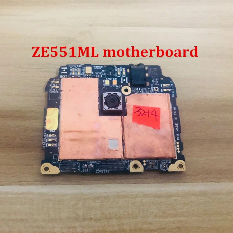 

Разблокированная мобильная электронная панель материнская плата схемы гибкий кабель для ZenFone 2 ZE551ML Z00AD 4 Гб ОЗУ 32 ГБ