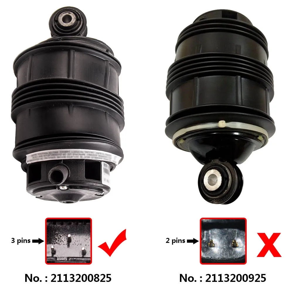 

1pc Rear Right Air Spring Bag for Mercedes E-Class W211 W219 E320 E350 E500 E550 2113200825