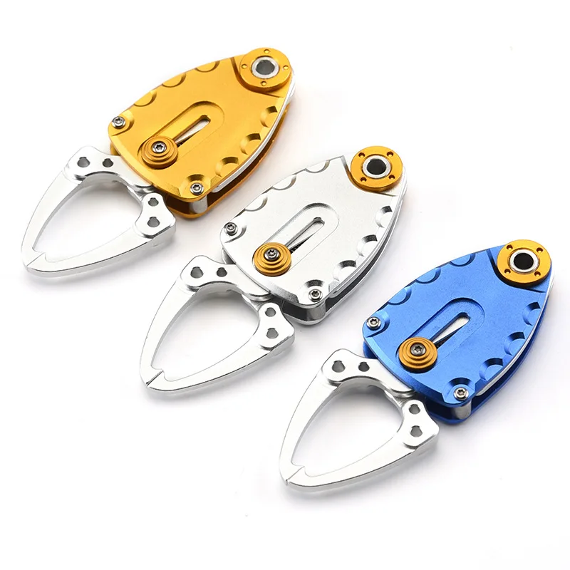 

1Pcs Aluminium Alloy Mini Fish Lip Grip Gripper Fishing Grabber Grips Control Pliers Hook Remover Lure Fishing Tackle Tool