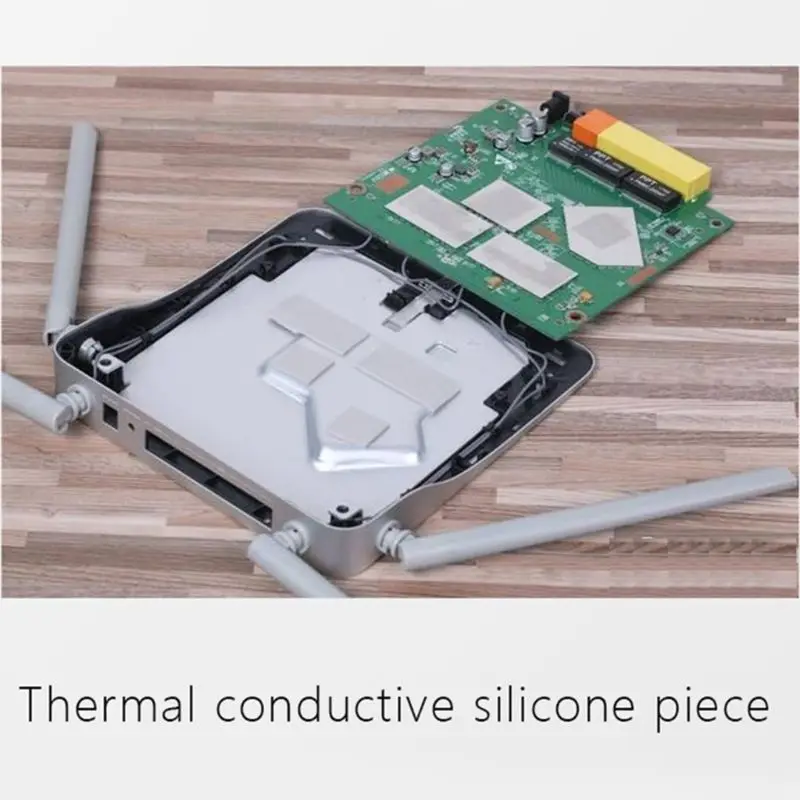 

3PCS 0.3mm/0.5mm/1mm Thermal Pad 6.0 W/M.K High Efficient Thermal Conductivity Pads with High Performance
