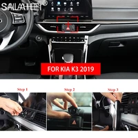 hot sale car mobile phone holder for kia k3 2019 dashboard gps stander new air vent mount smartphone bracket support accessories