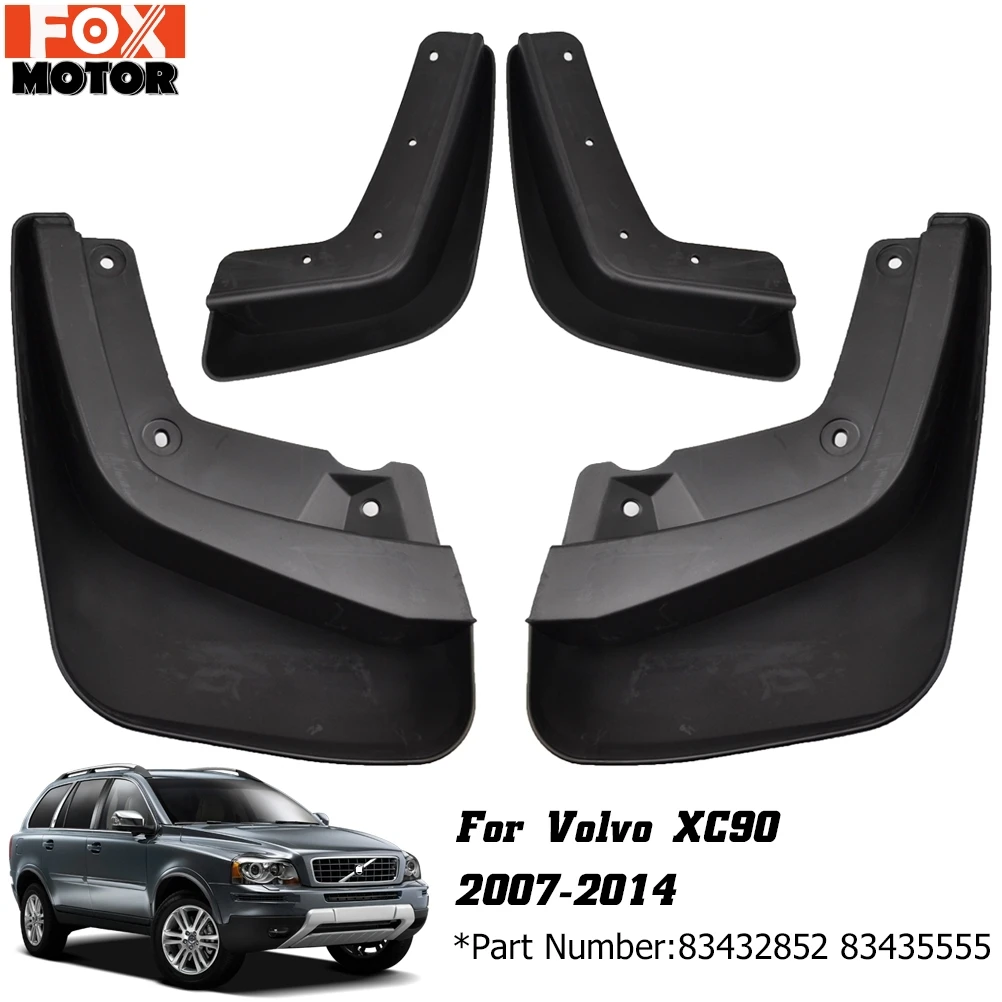 Для VOLVO XC90 2007- 2014 брызговики 2008 2009 2010 2011 2012 2013 спереди и сзади автомобиля брызговик